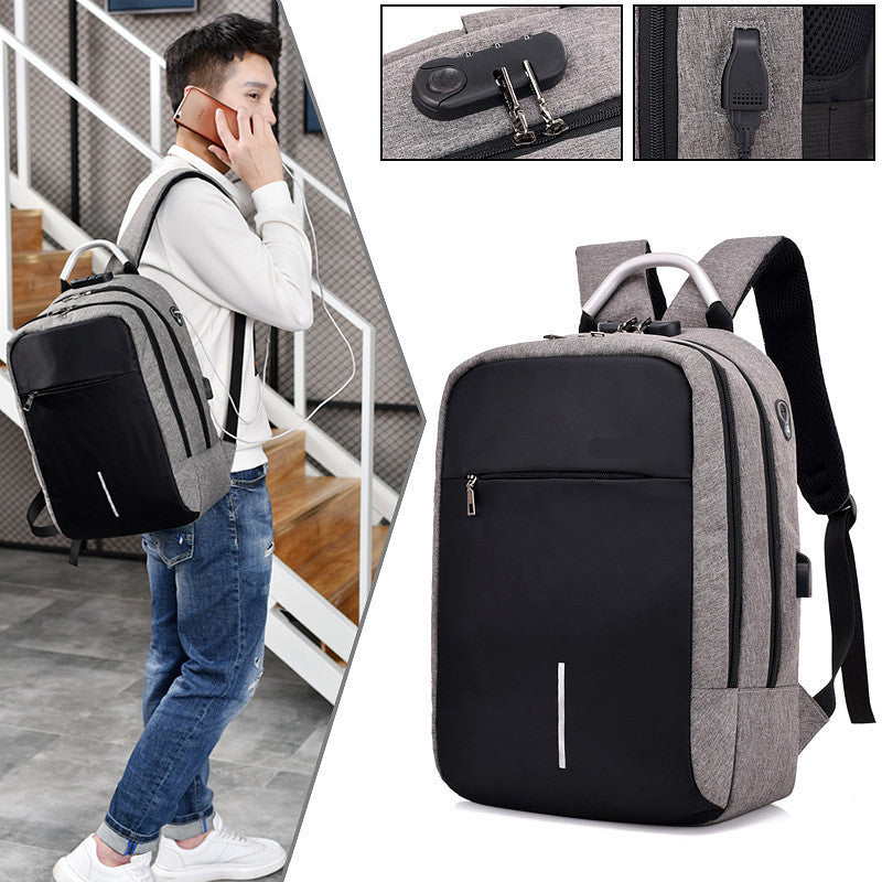 Men's Anti-theft Laptop Backpack