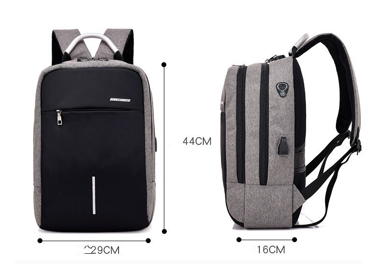 Men's Anti-theft Laptop Backpack