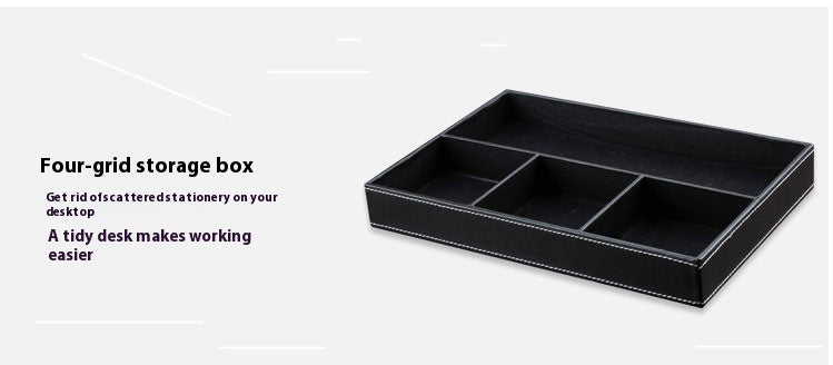 Leather Desktop Valet Tray