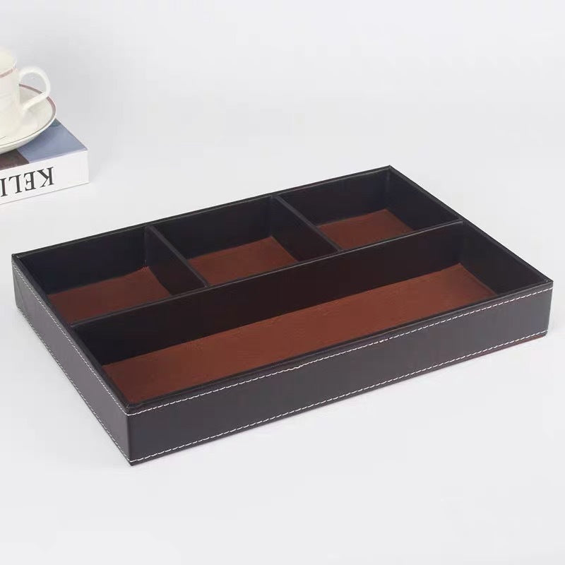 Leather Desktop Valet Tray