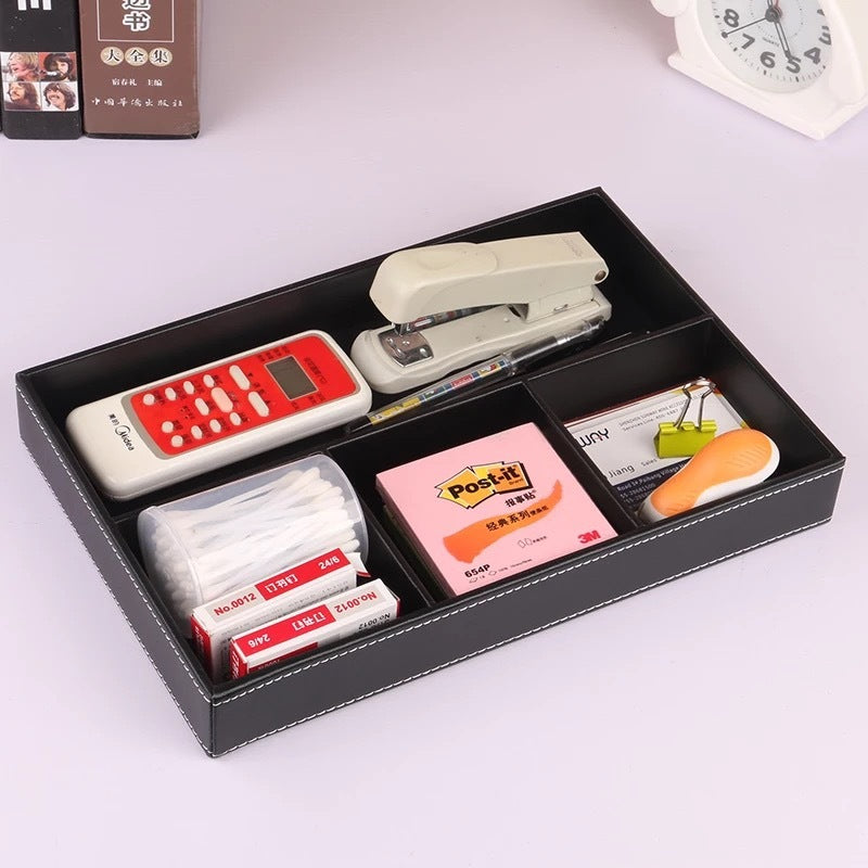 Leather Desktop Valet Tray