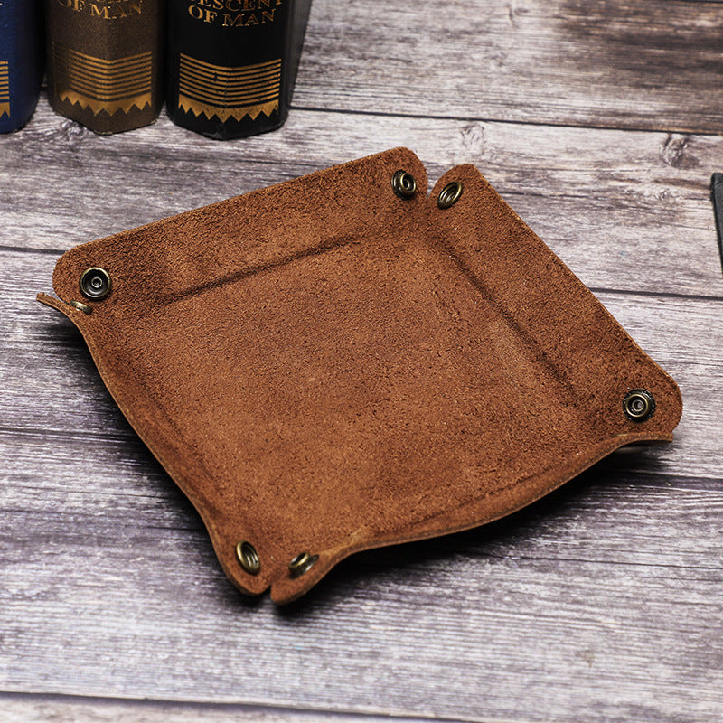 Small Valet Tray - Coffee Brown