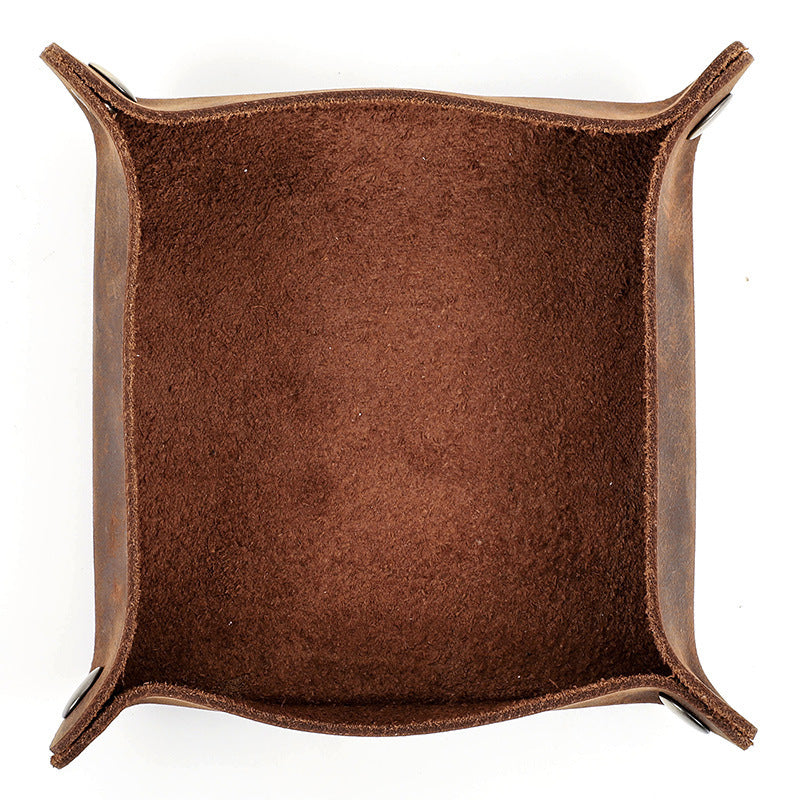 Small Valet Tray - Coffee Brown