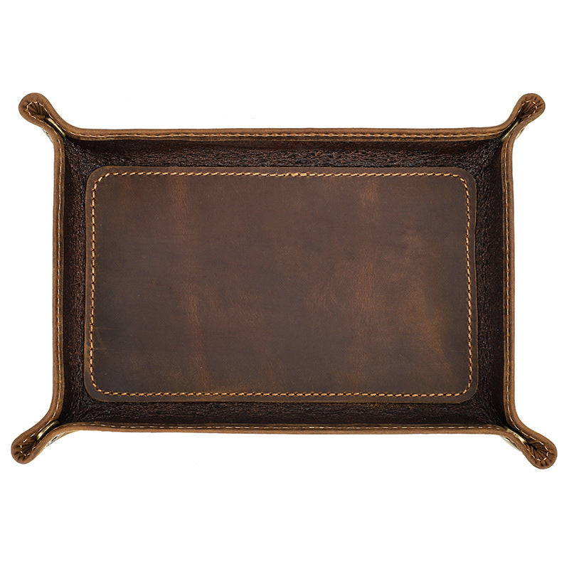 Horse Leather Valet Tray